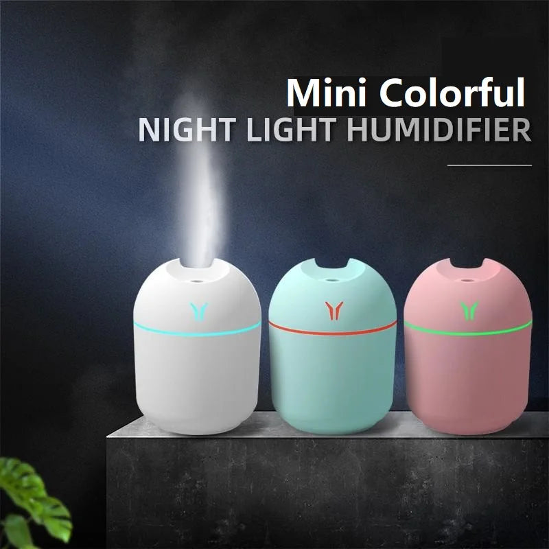 250ML USB Mini Air Humidifier Aroma Essential Oil Diffuser For Home Car