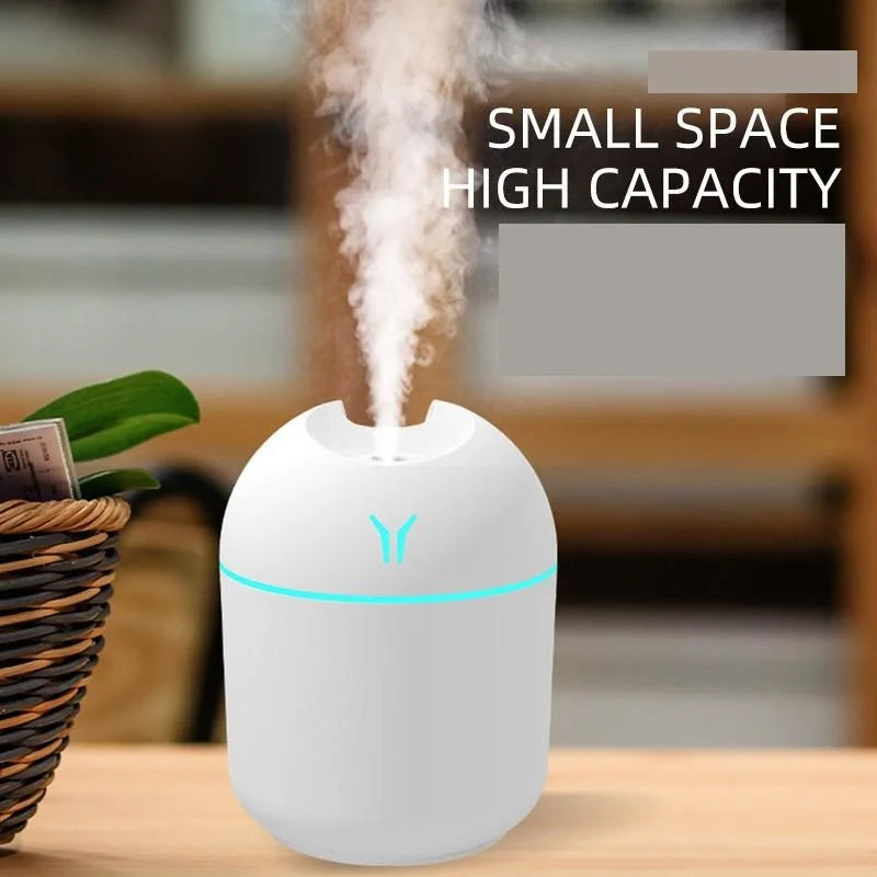 250ML USB Mini Air Humidifier Aroma Essential Oil Diffuser For Home Car