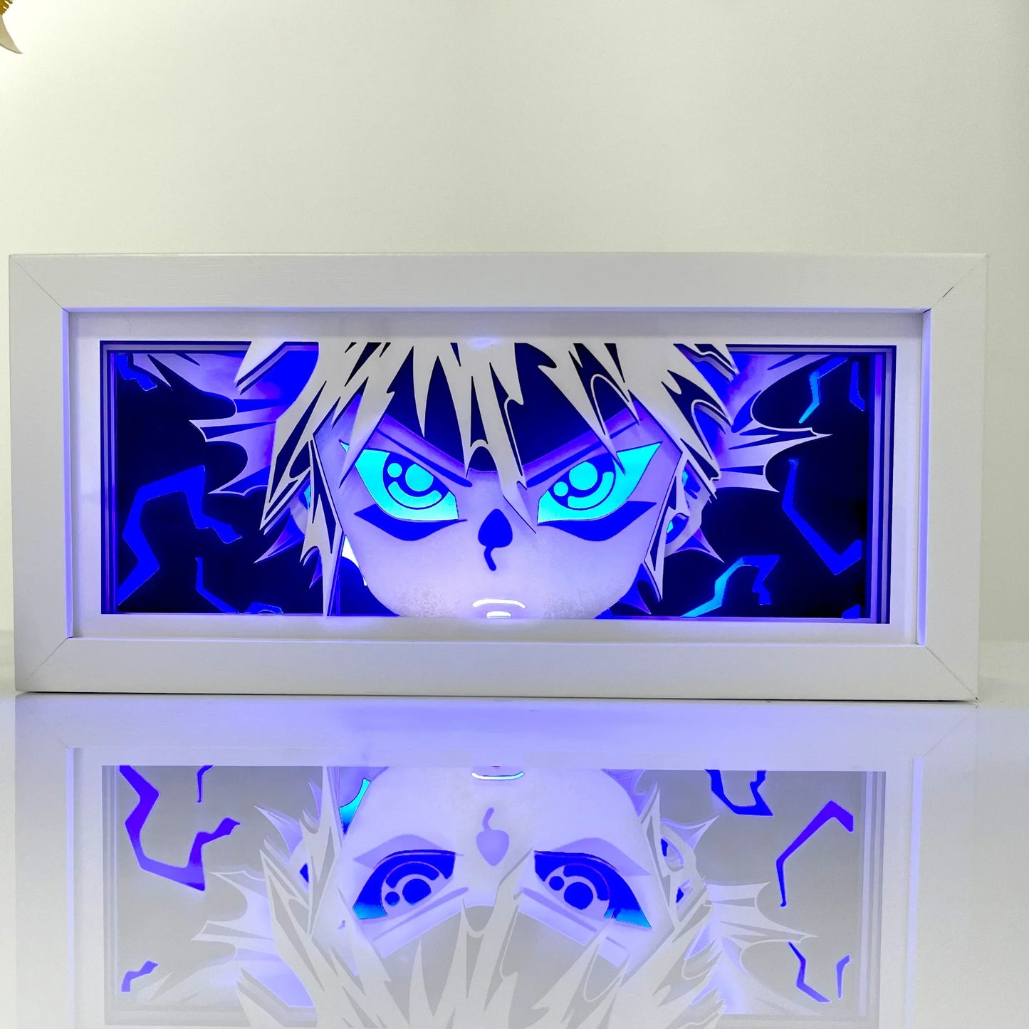 Anime 3D Shadow Lamp Manga Night Light Laser Carving Paper Lamp